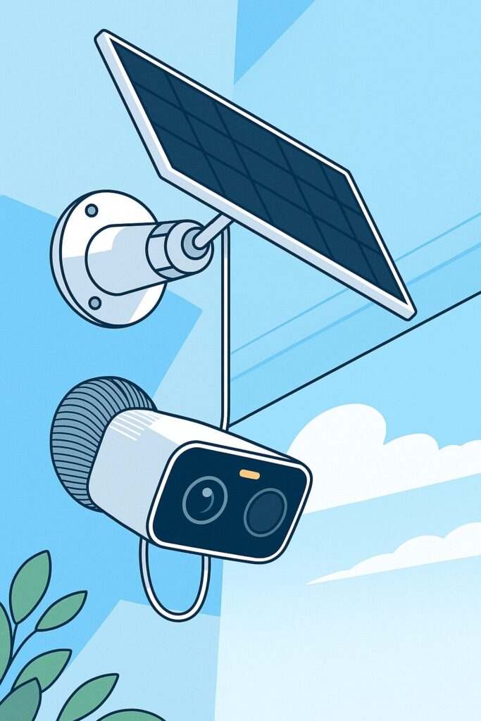 防犯カメライラスト